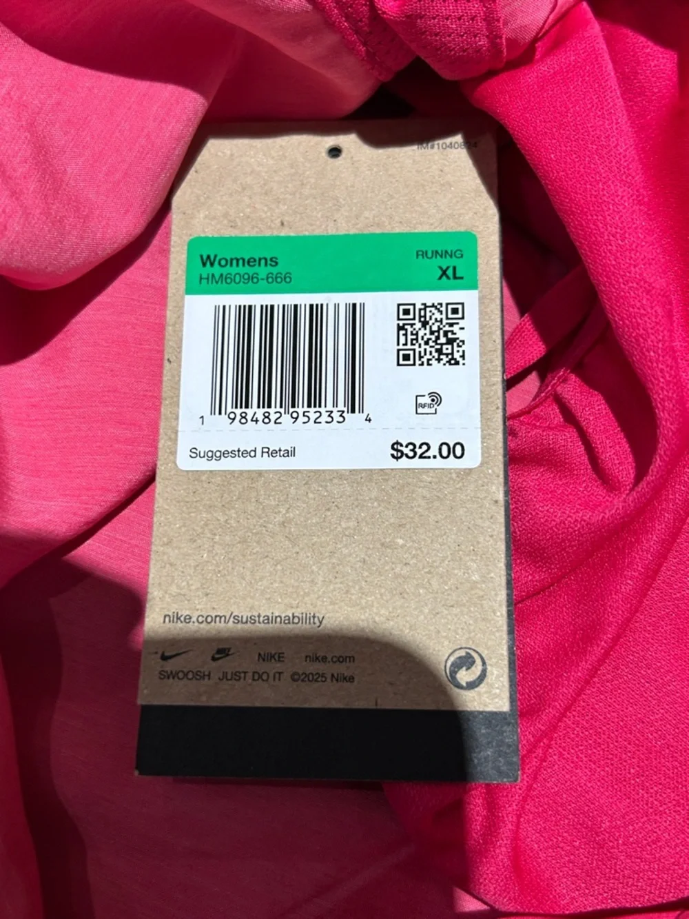 Nike Women’s Dri-FIT Pink Athletic Shorts new - Picture 5 of 6